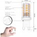 AGOTD 4W G9 LED Bulb, 2700k Warm White No Flicker LED Bulb, 400 Lumens, Non-Dimmable 360 Degree Angle,Pack of 10